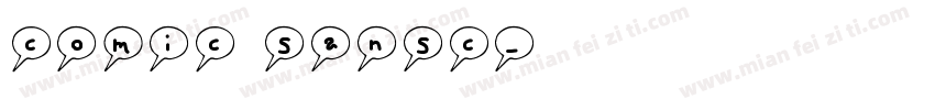 comic sansc字体转换